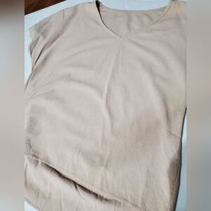 Comfortable And Casual Linen Blend Womans L Blouse